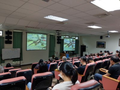 「從水雉保育談生物多樣性」講題